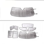 Additional product photo of Range Rover Full-Coverage Windshield & Side Window Sunshade Set (2013–2022)