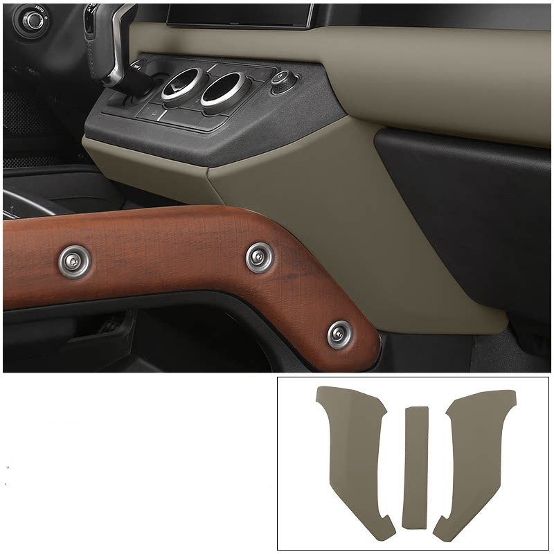 Compatible with 2020-2026 Defender 110/90 Console Knee Side Panels, Multiple Colors