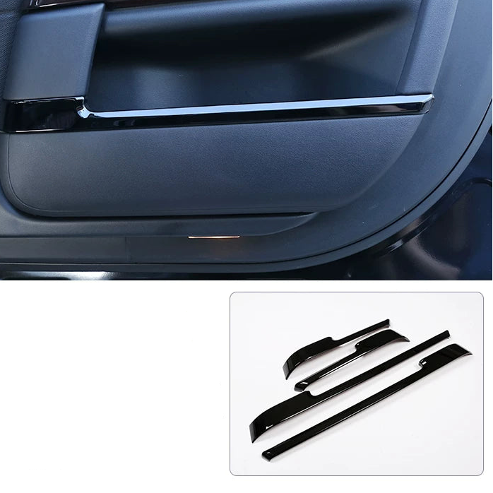 Additional product photo of Range Rover Interior Door Trim Accent Panels - Piano Black (2013–2017)