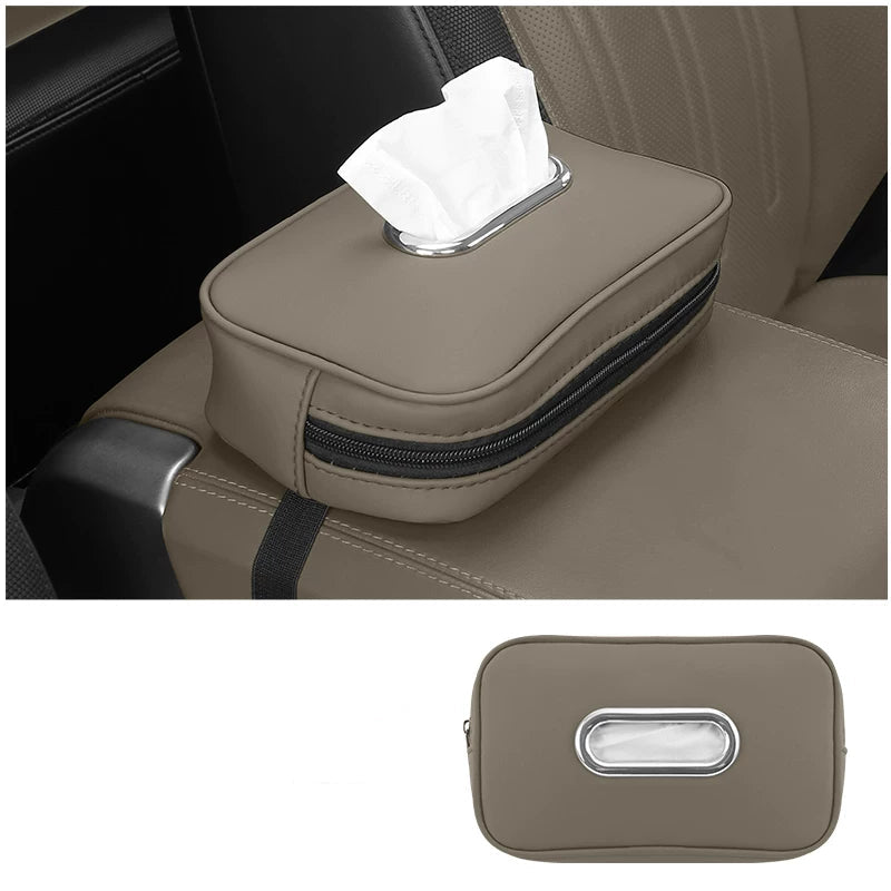 Leather Car Tissue Box - Full Model Lineup