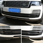 Product photo of Range Rover Front Bumper Trim Strips - Gloss Black Shadow Pack (2018–2022)