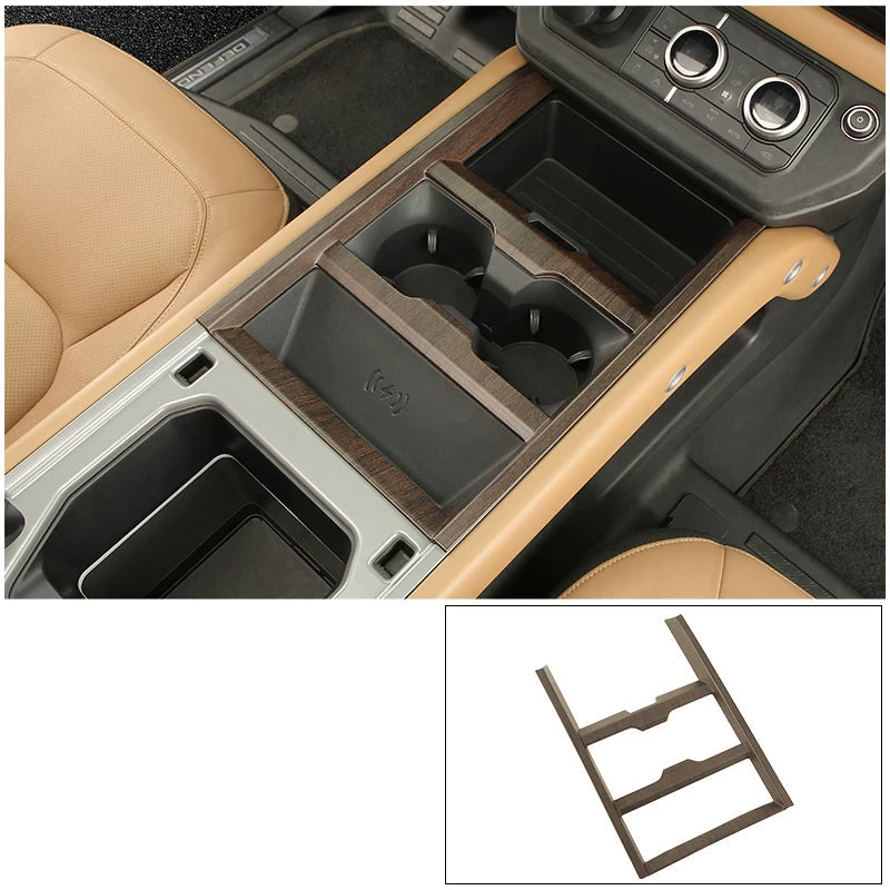 Additional product photo of Land Rover Defender 90/110/130 Center Console Anti-Scratch Panel & Shifter Frame Trim (2025–2026)