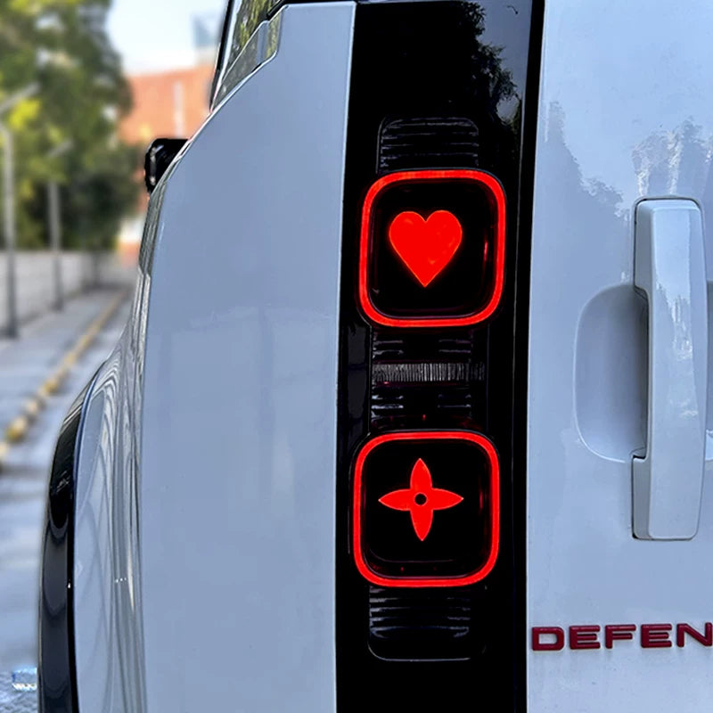 Compatible with 2020-2026 Defender 90/110/130 Creative Tail Light Decal Stickers