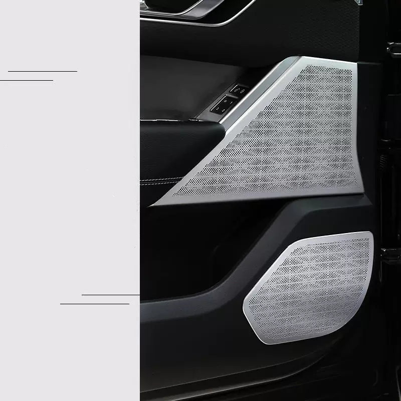 Additional product photo of Range Rover Velar A-Pillar Tweeter Speaker Grille Mesh Covers (2017–2026)
