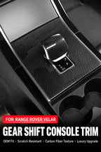 Compatible with 2024-2026 Range Rover Evoque Center Console Panel Cover Trim