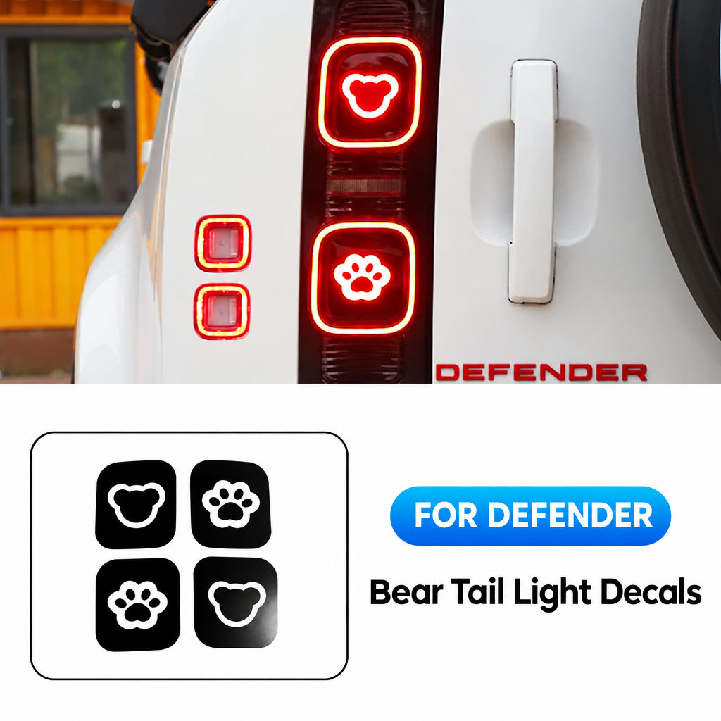 Compatible with 2020-2026 Defender 90/110/130 Creative Tail Light Decal Stickers