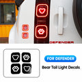 Compatible with 2020-2026 Defender 90/110/130 Creative Tail Light Decal Stickers