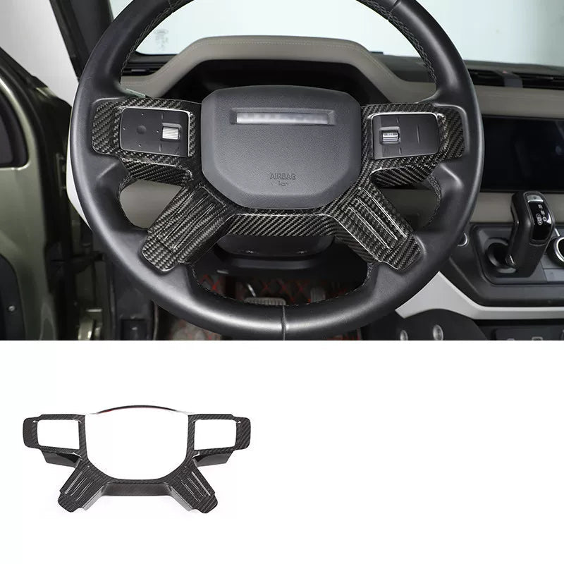 Additional product photo of Defender (2020-2026) Steering Wheel Button Trim Frame, Interior Accent Cover