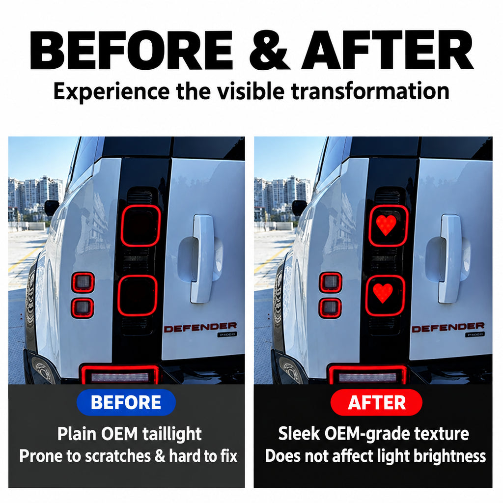 Compatible with 2020-2026 Defender 90/110/130 Creative Tail Light Decal Stickers