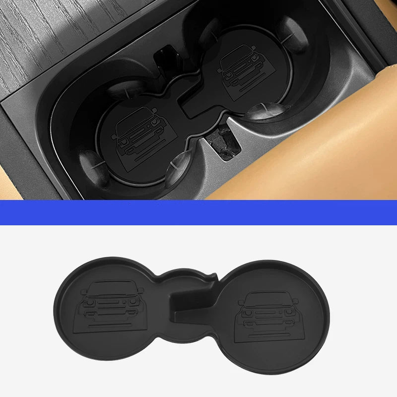 Additional product photo of Land Rover Discovery Sport Center Console Storage Box & Cup Holder Mat (2020–2025)