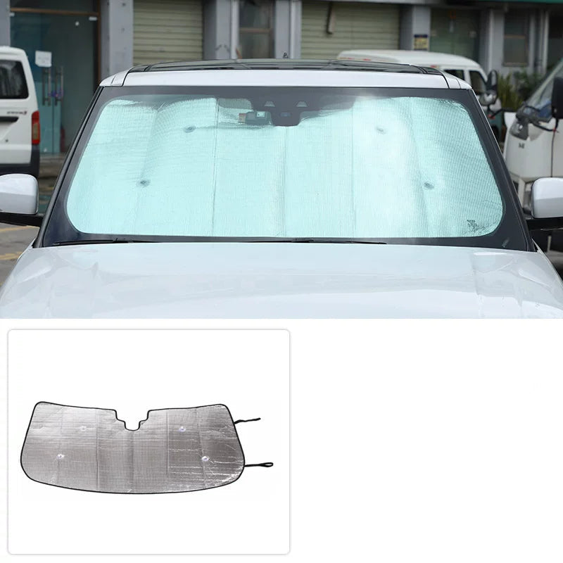 Additional product photo of Range Rover Full-Coverage Windshield & Side Window Sunshade Set (2013–2022)