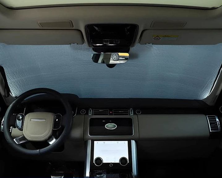 Additional product photo of Range Rover Full-Coverage Windshield & Side Window Sunshade Set (2013–2022)
