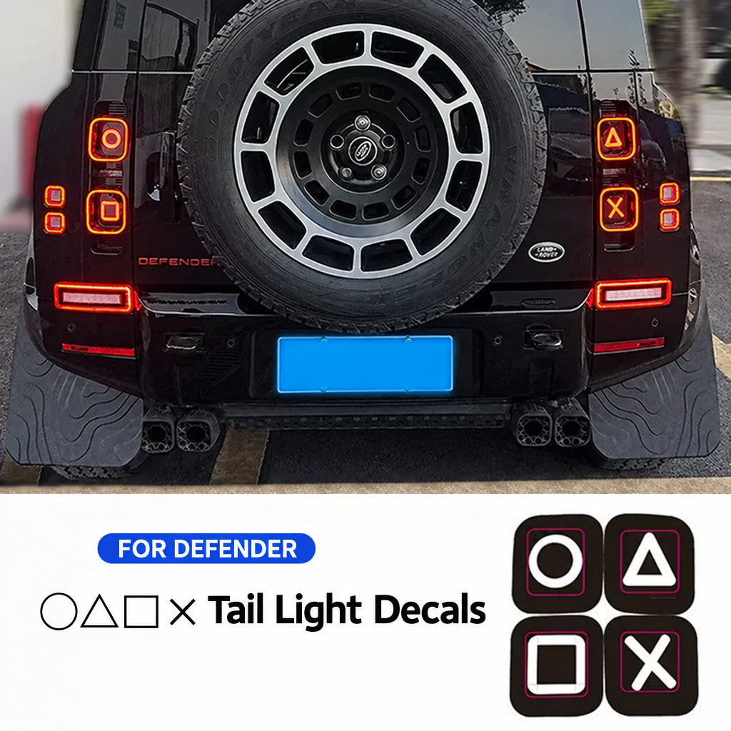 Compatible with 2020-2026 Defender 90/110/130 Creative Tail Light Decal Stickers