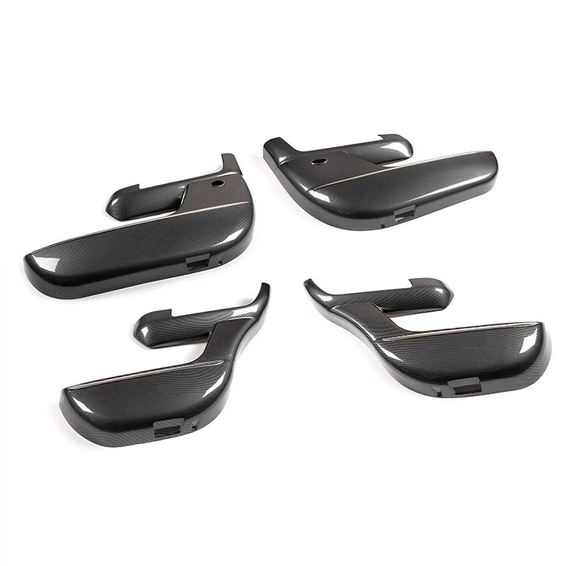 Compatible with 2017-2026 Discovery 5 Door Kick Panels, Carbon Fiber Pattern, 4 Pieces