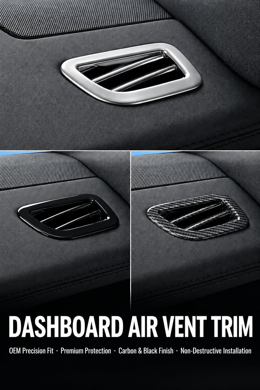 Three Distinctive Finishes