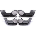 Additional product photo of Range Rover Velar Carbon Fiber Pattern Seat Back Anti-Kick Mats (2017–2026)