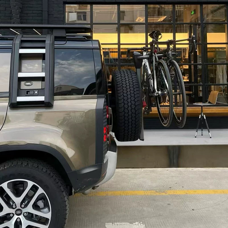 Additional product photo of Defender 90/110/130 Rear Spare Tire Bicycle Carrier Rack (2020–2026)