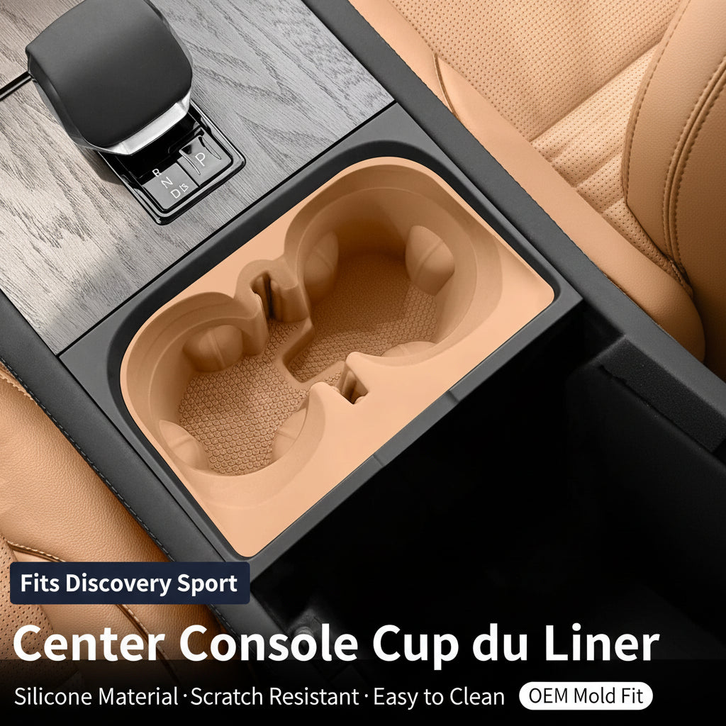 2021-2025 Discovery Sport Center Console Silicone Mat & Wireless Charging Pad