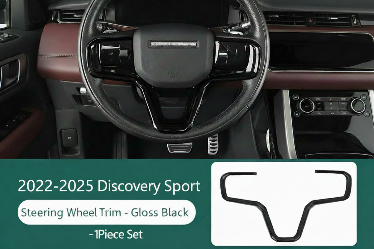 Additional product photo of 2022-2025 Discovery Sport Steering Wheel Button Decorative Trim Frame
