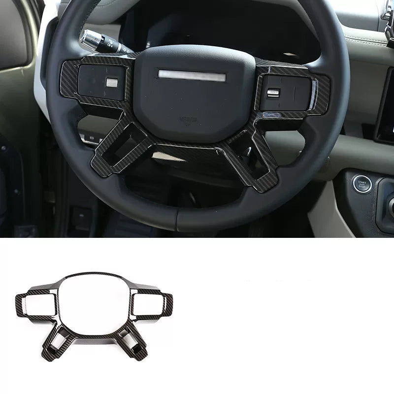 Additional product photo of Defender (2020-2026) Steering Wheel Button Trim Frame, Interior Accent Cover