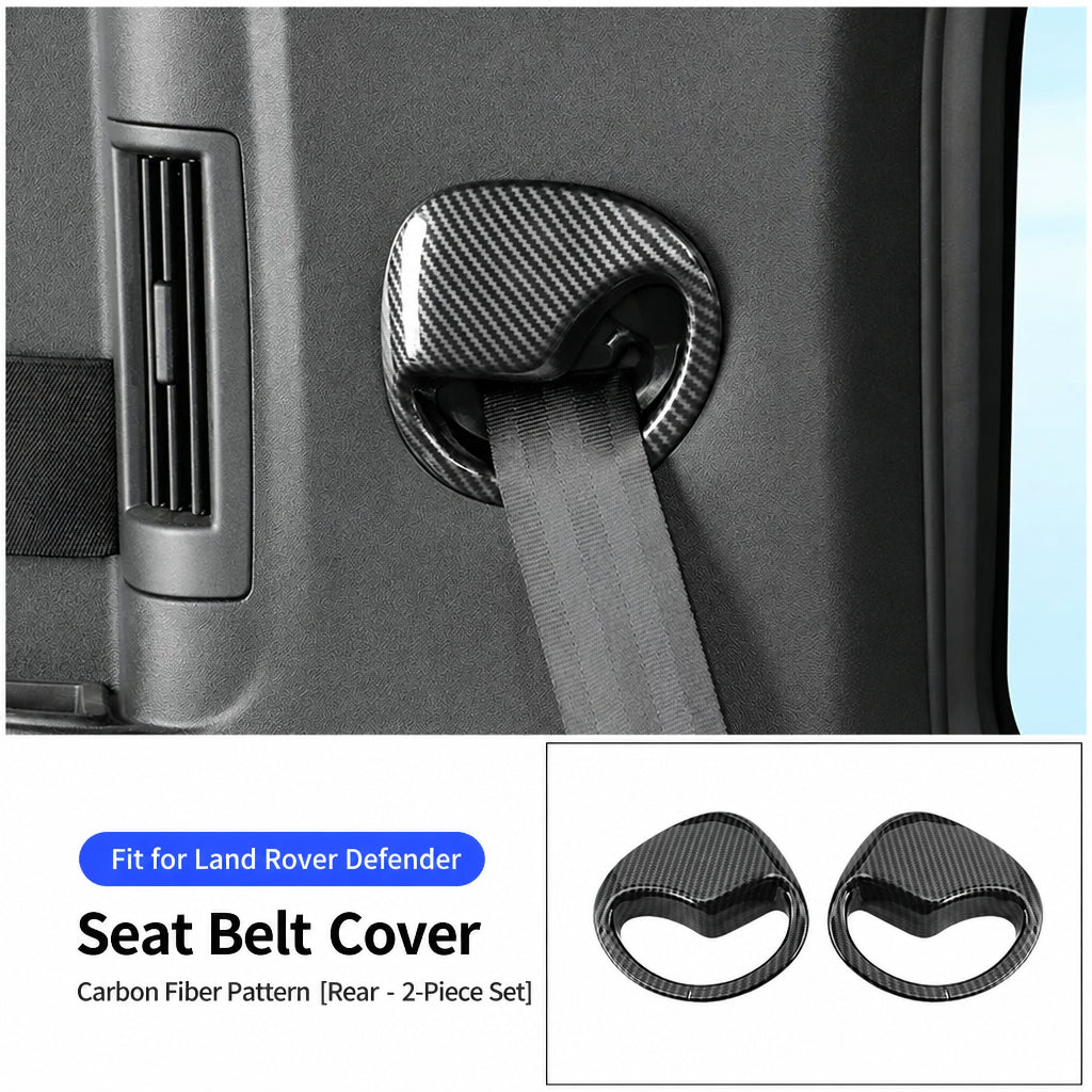 Compatible with 2020-2026 Defender 90/110/130 B-Pillar Seat Belt Decorative Cover Trim