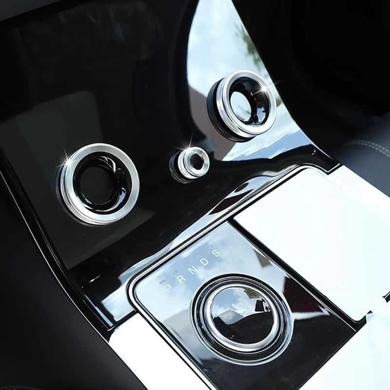 Product photo of Range Rover Velar & Evoque Climate Control Knob Ring Covers (2017–2023)