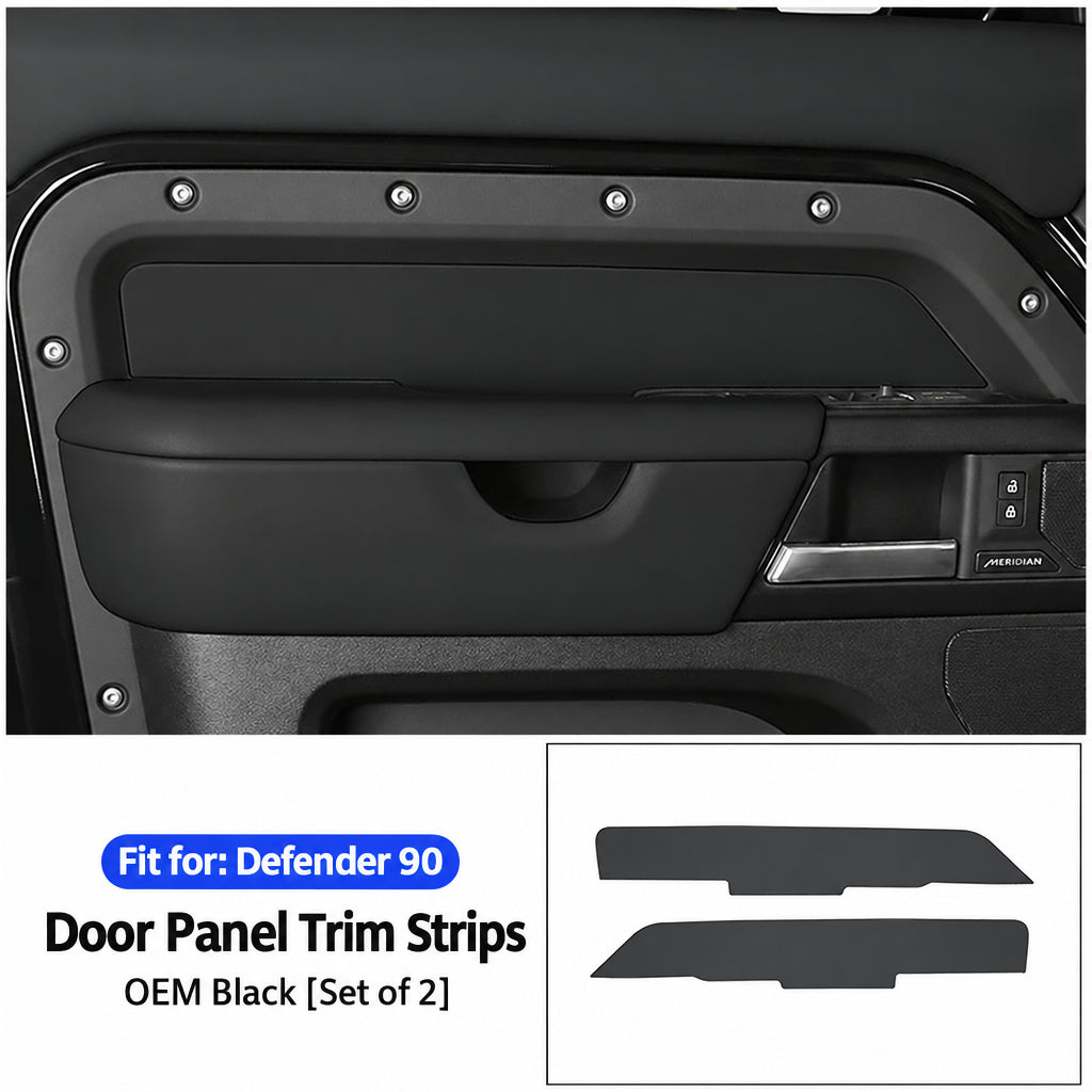 Compatible with 2020-2026 Defender 90/110/130 Interior Door Panel Protective Trim
