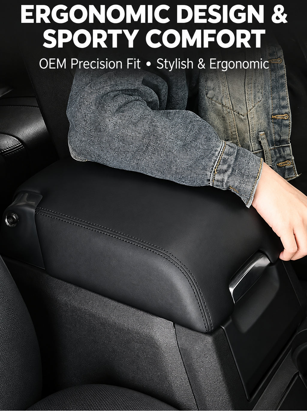 Compatible with 2004-2016 Discovery 3 Center Console Armrest Cover