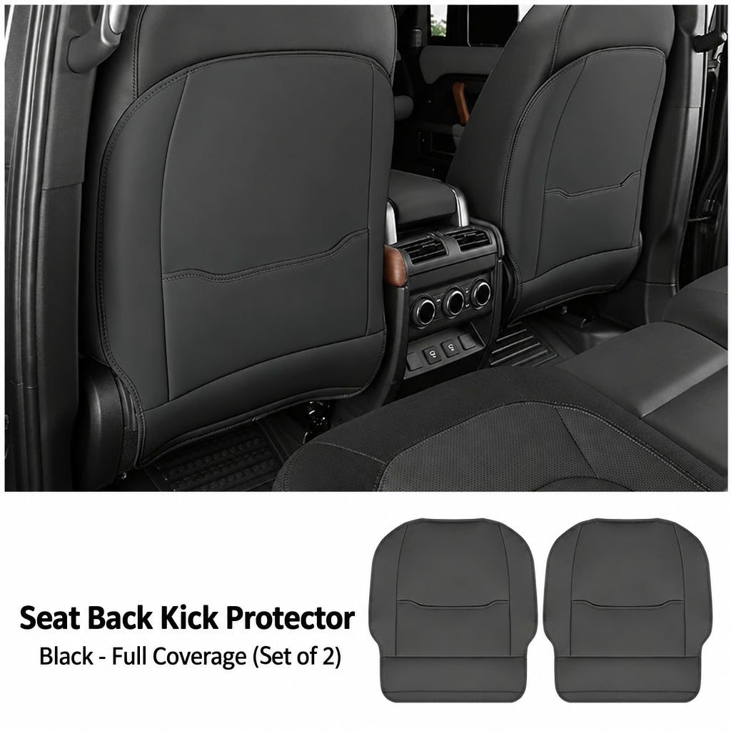 Compatible with 2020-2026 Defender 90/110/130 Seat Back Kick Pads