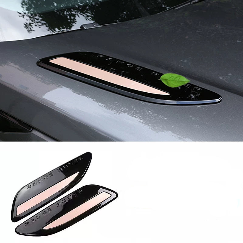 Additional product photo of Range Rover Velar Upgraded Front Hood Trim Panel Accents (2017–2025)