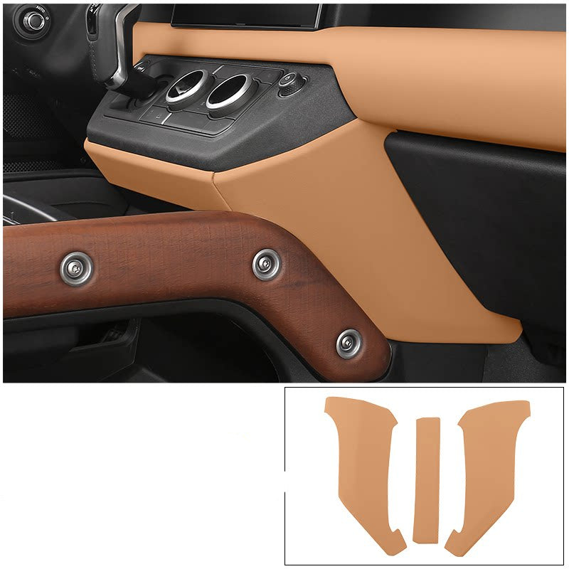 Compatible with 2020-2026 Defender 110/90 Console Knee Side Panels, Multiple Colors