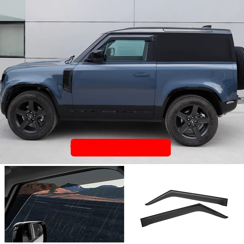 Additional product photo of Defender 90/110 Side Rearview Mirror Rain Visor Eyebrows (2020–2026)