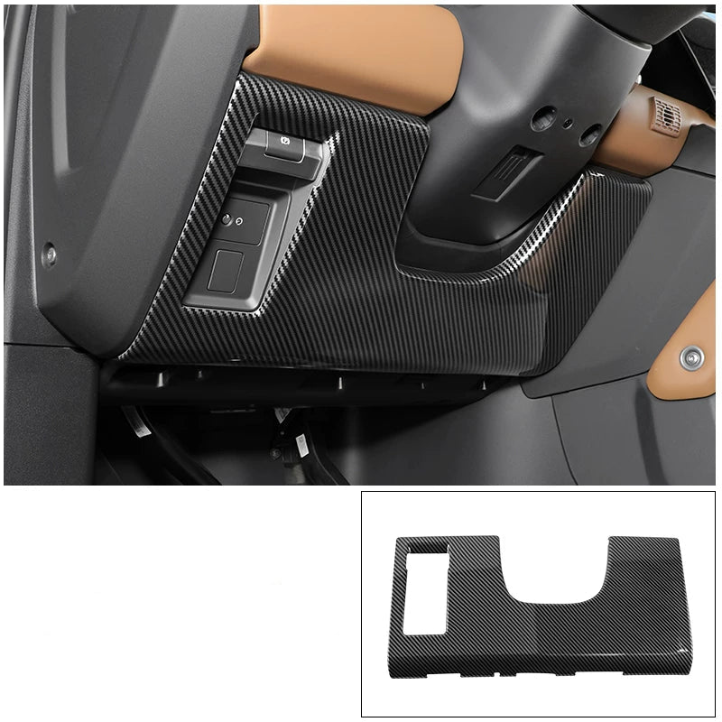 Product photo of Defender 90/110/130 Lower Steering Column Kick Panel Guard (2020–2026)