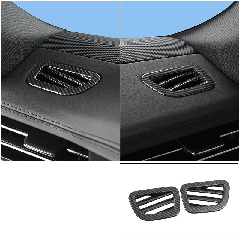 Compatible with 2023-2026 Range Rover Sport Dashboard Side Air Vent Frame Cover Trim