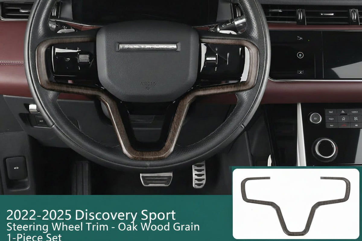 Additional product photo of 2022-2025 Discovery Sport Steering Wheel Button Decorative Trim Frame