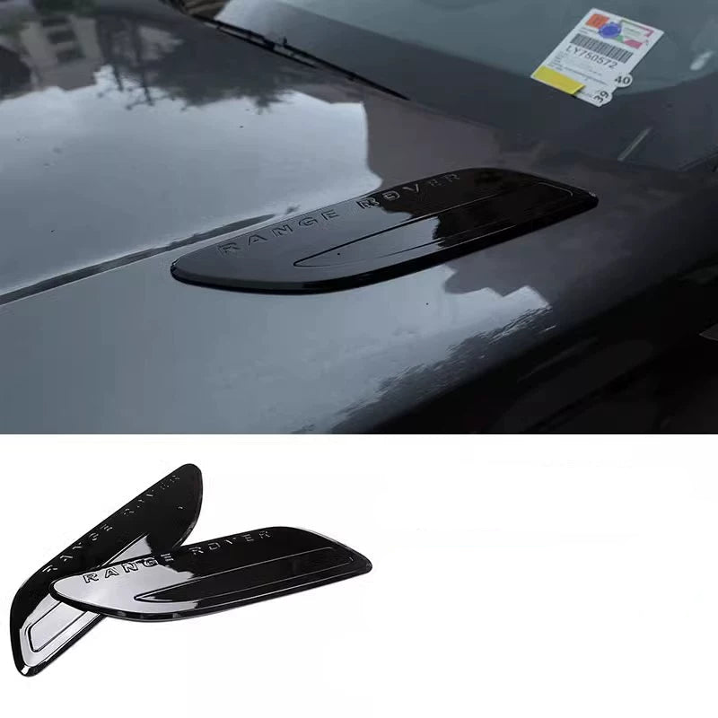Additional product photo of Range Rover Velar Upgraded Front Hood Trim Panel Accents (2017–2025)
