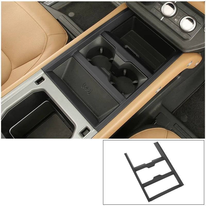 Additional product photo of Land Rover Defender 90/110/130 Center Console Anti-Scratch Panel & Shifter Frame Trim (2025–2026)