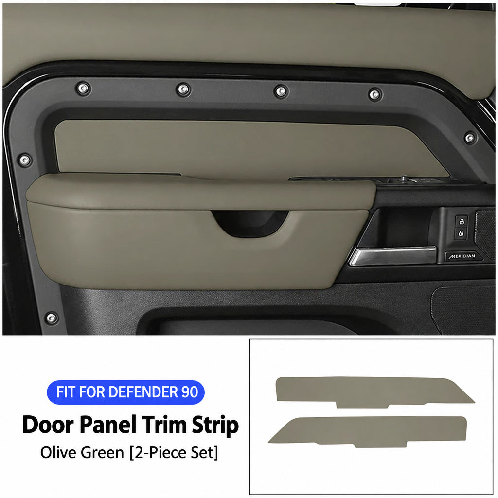 Compatible with 2020-2026 Defender 90/110/130 Interior Door Panel Protective Trim