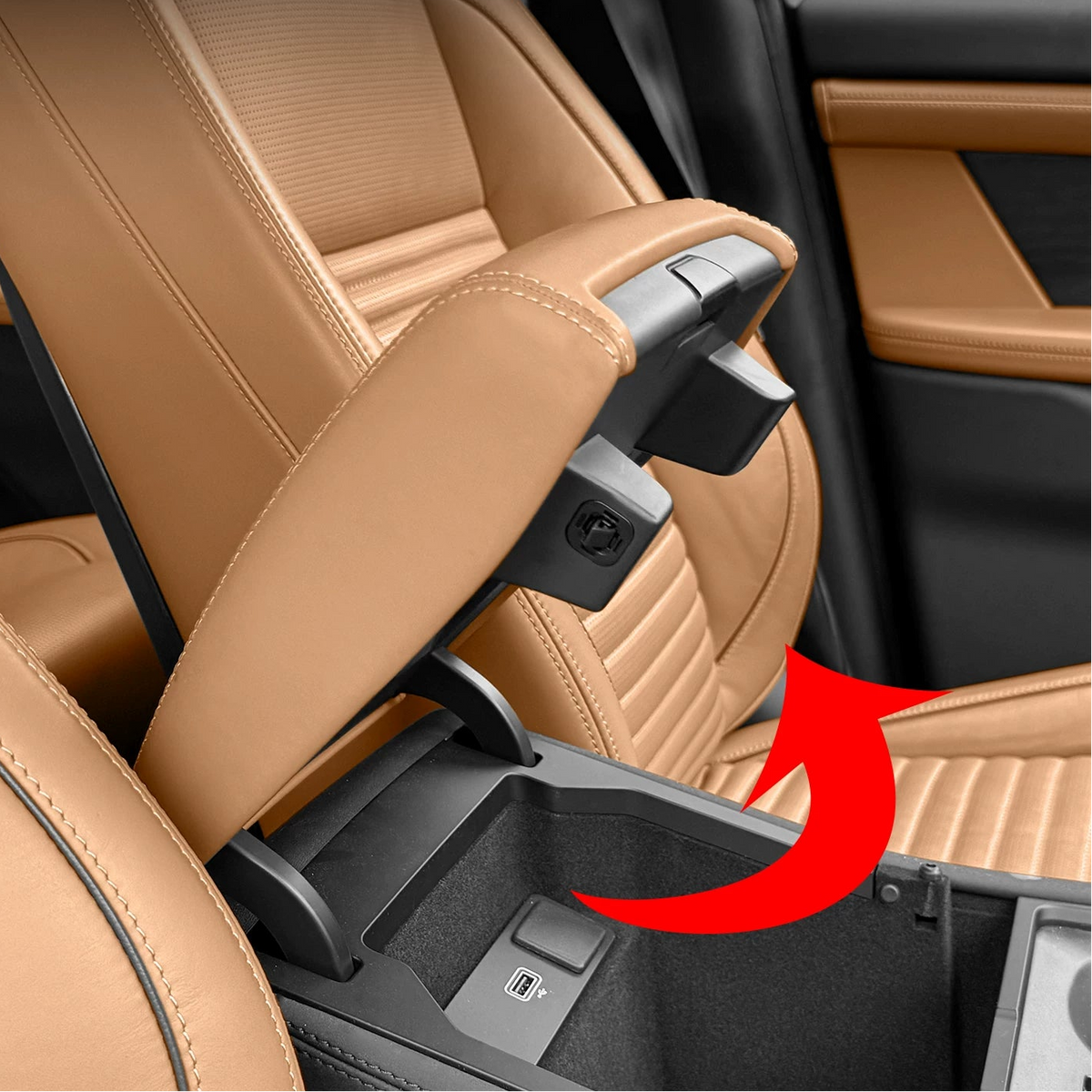 Additional product photo of 2020-2026 Land Rover Discovery Sport Centre Console Armrest Cover