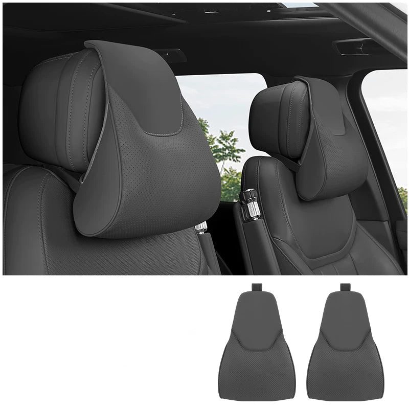 Additional product photo of Range Rover Ergonomic Memory Foam Car Neck Pillow & Lumbar Support Cushion (2023–2026)