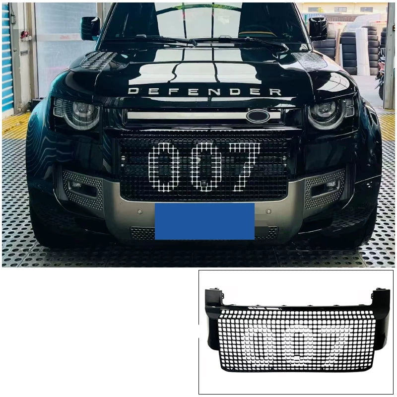 Additional product photo of Defender 90/110 Kahn-Style Honeycomb Front Grille Retrofit Kit (2020–2026)