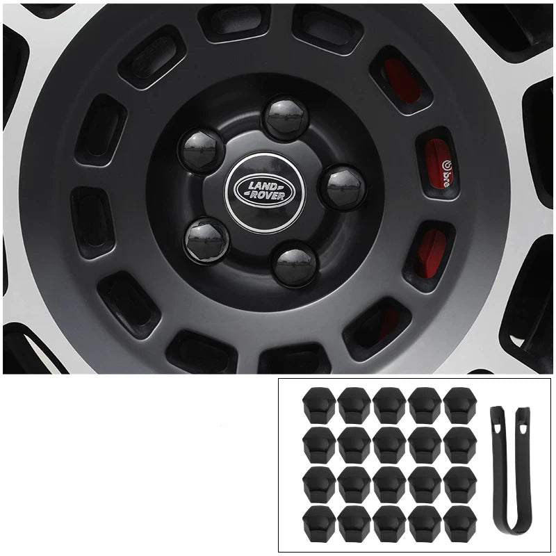 Additional product photo of 2014-2026 Range Rover Sport Wheel Hub Lug Nut Cap – Anti-Rust Decorative Cover