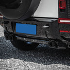 Additional product photo of Defender 90/110/130 Honeycomb Quad Exhaust Tip Surrounds (2020–2026)