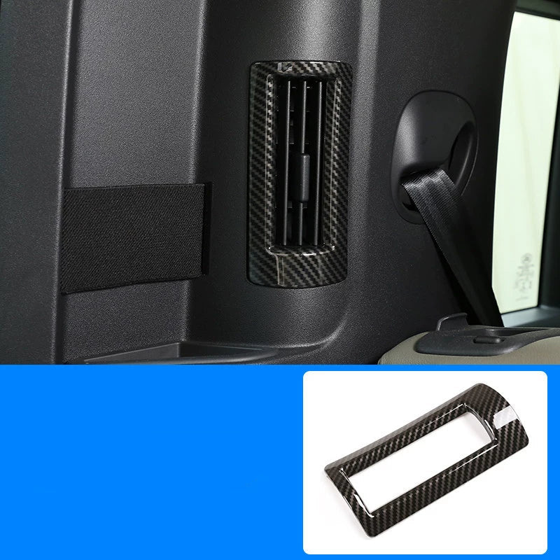Additional product photo of Land Rover Defender 110 Rear C-Pillar AC Air Vent Trim Frame Covers (2020–2026)