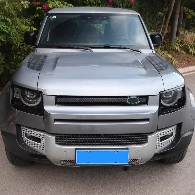 Additional product photo of Land Rover Defender 90/110 Front Grille Emblem & Hood Lettering Kit (2020–2026)