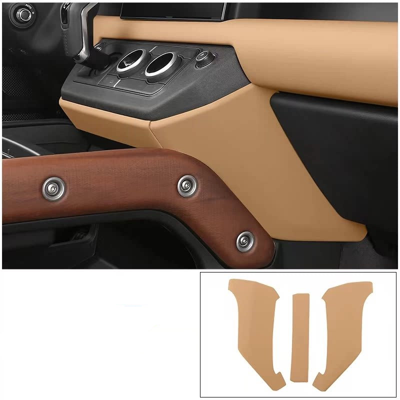 Compatible with 2020-2026 Defender 110/90 Console Knee Side Panels, Multiple Colors