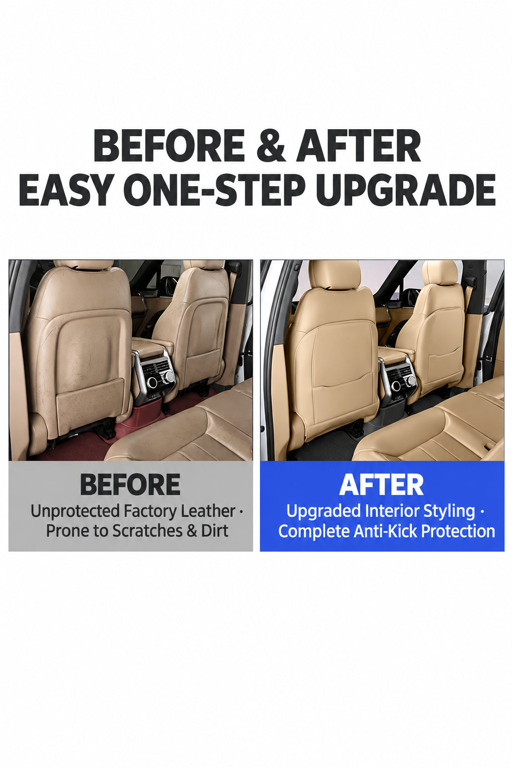 2023-2026 Range Rover & Sport Seat Back Anti-Kick Pads