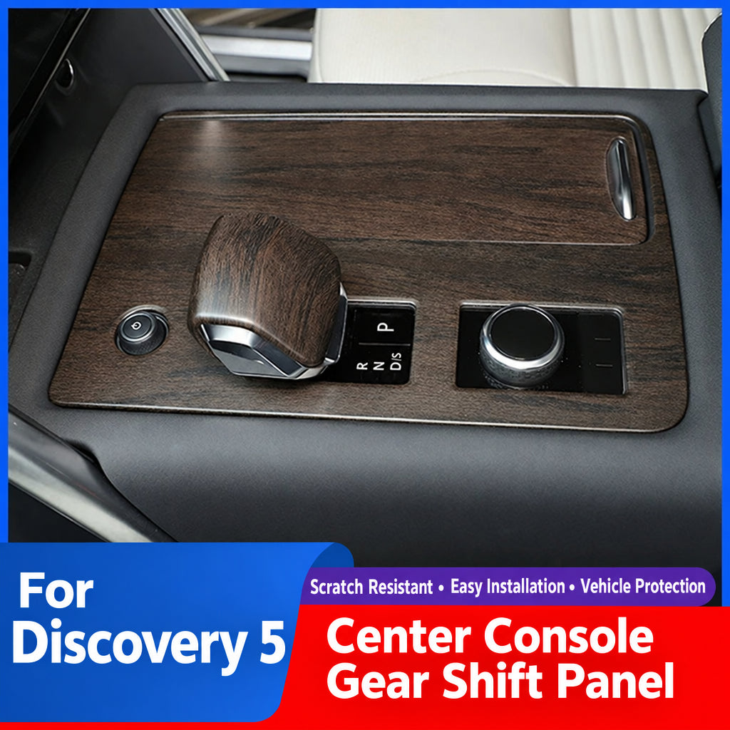 Compatible with 2021-2026 Discovery 5 Center Console Gear Shift Panel Trim