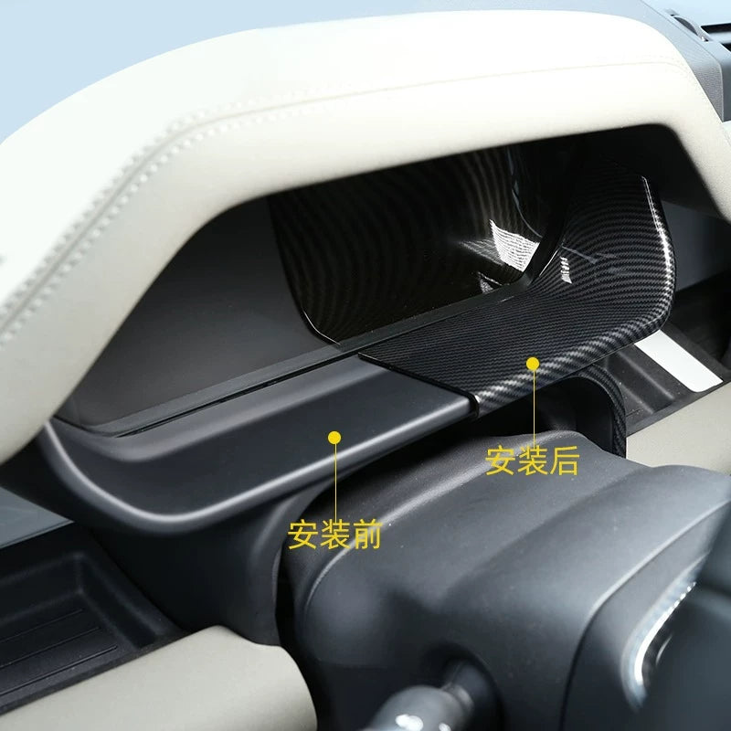 Additional product photo of 2020-2026 Defender 110/90 Dashboard Decorative Frame & Central Control Display Lower Trim