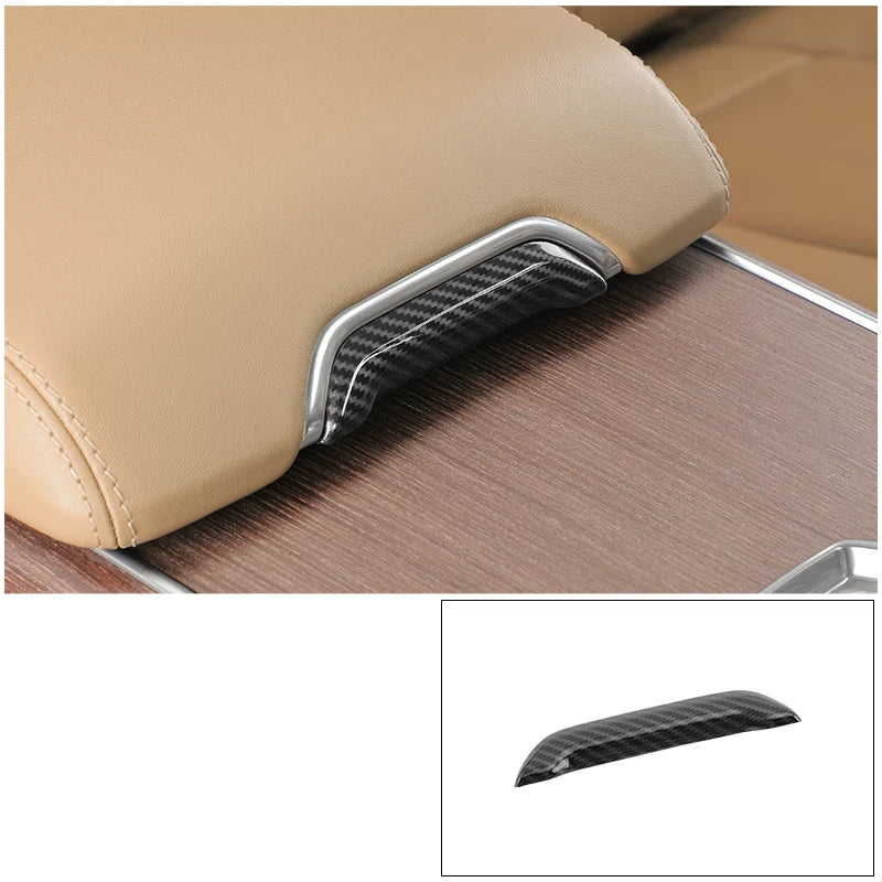 Additional product photo of Range Rover & Range Rover Sport Center Armrest Box Latch Button Chrome Trim (2023–2026)